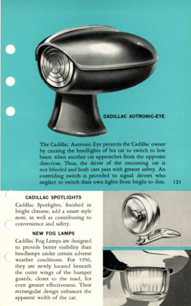 1956 Cadillac Salesmans Data Book Page 53